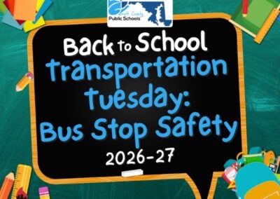 GCPS Reminds Families and Drivers to Prioritize Bus Stop Safety