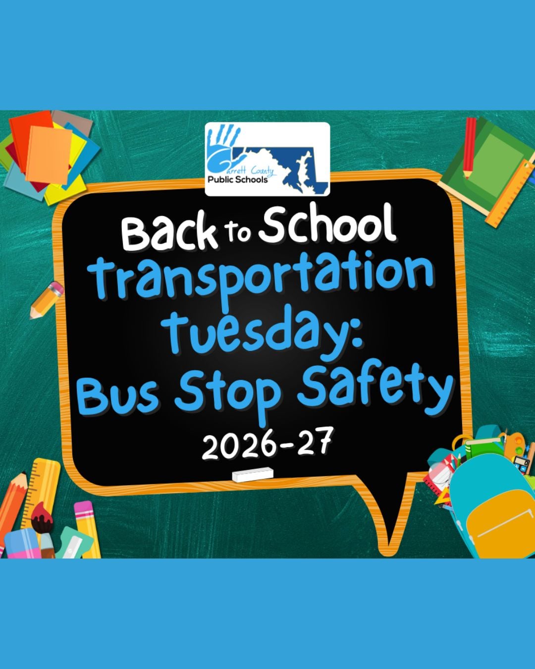 GCPS Reminds Families and Drivers to Prioritize Bus Stop Safety