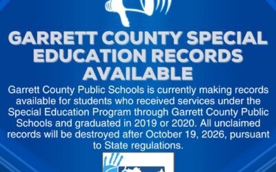 GCPS Special Education Records Available