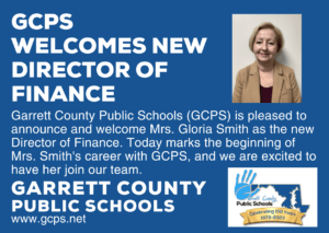GCPS Welcomes New Director of Finance at Deep Creek Lake, MD