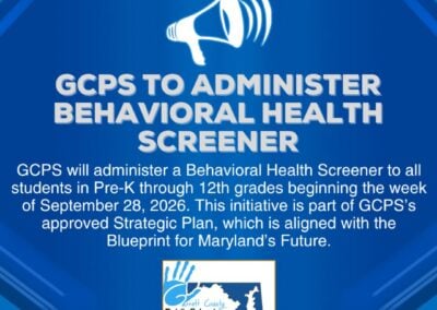 GCPS to Administer Behavioral Health Screener