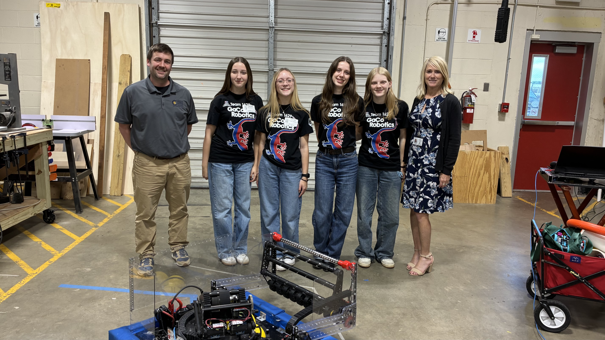 GaCo Robotics Team Shares Success, Helps Inspire New FIRST Team in Kent County