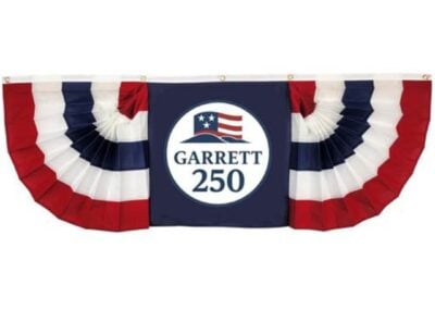Garrett 250 Celebration Buntings Now Available Ahead of America’s 250th Anniversary