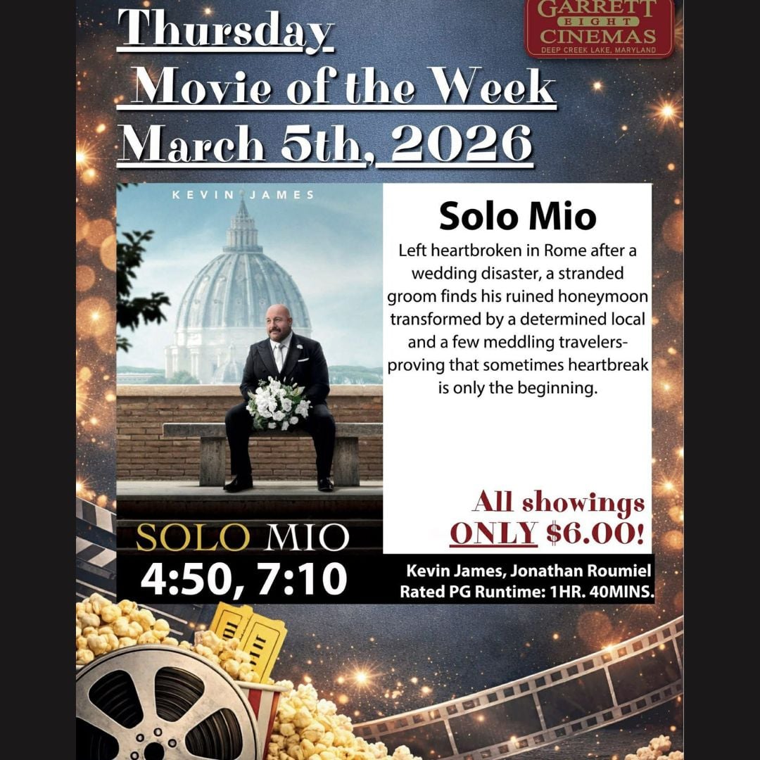 Garrett 8 Cinemas’ Thursday Movie of the Week: Solo Mio