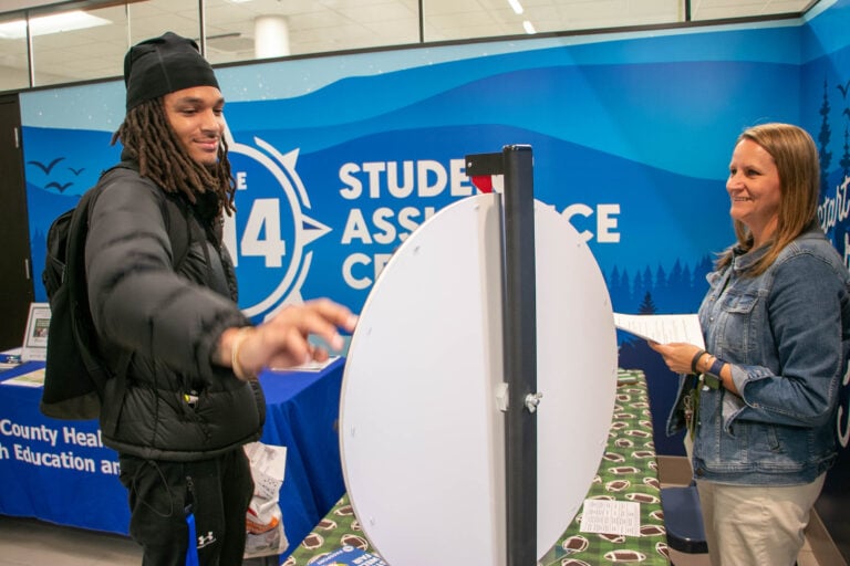 Garrett College Hosts Student Wellbeing Fair