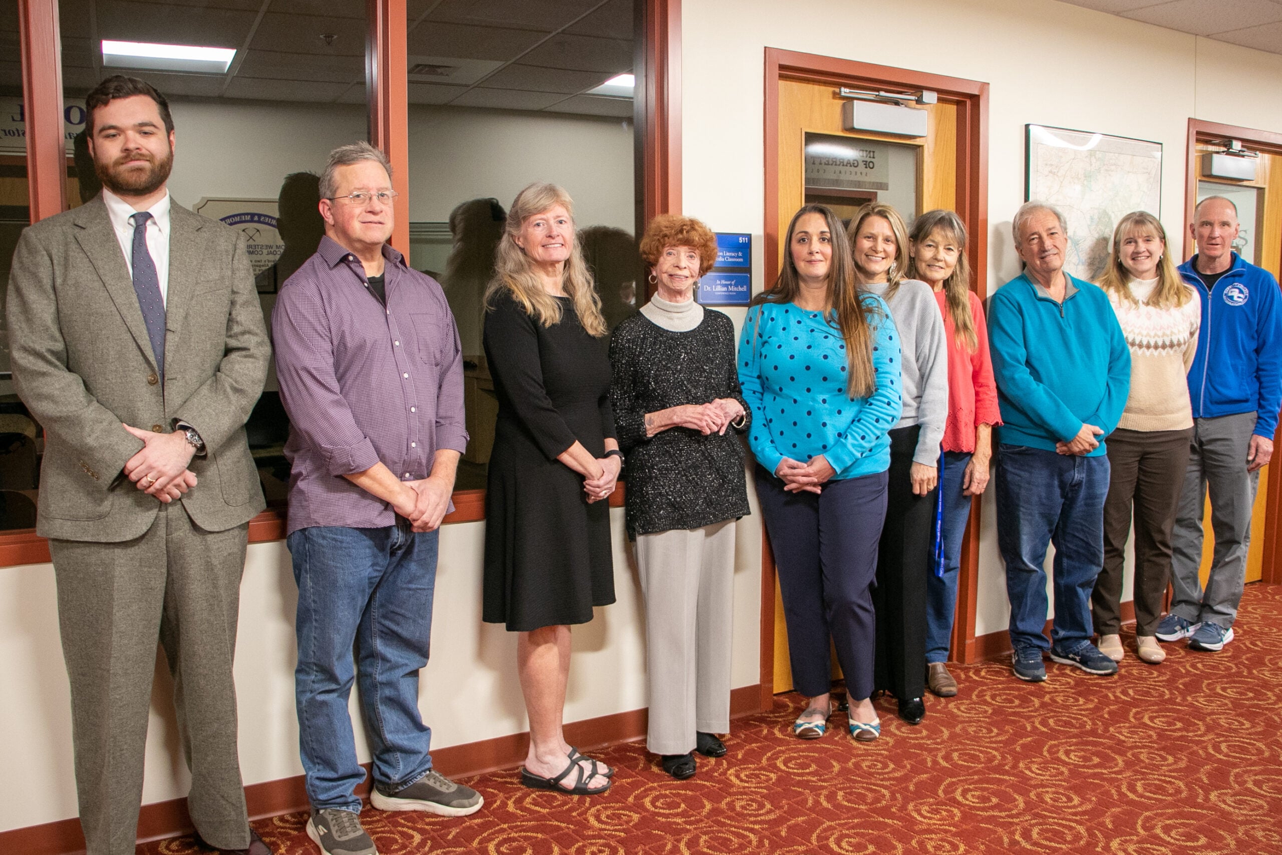 Garrett College’s Mitchell Conference Room Dedicated