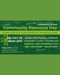 Garrett Community Resource Day (Deep Creek Lake, MD)