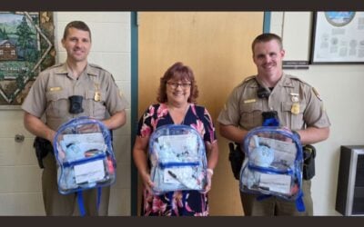 Garrett County Local Behavioral Health Authority Provides Autism Bags to MSP Officers
