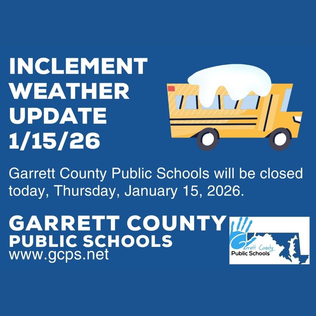 Garrett County Public Schools: Inclement Weather 1/15/26