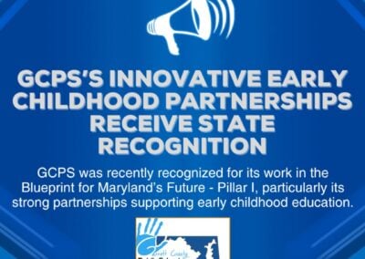 Garrett County Public School’s Innovative Early Childhood Partnerships Receive State Recognition