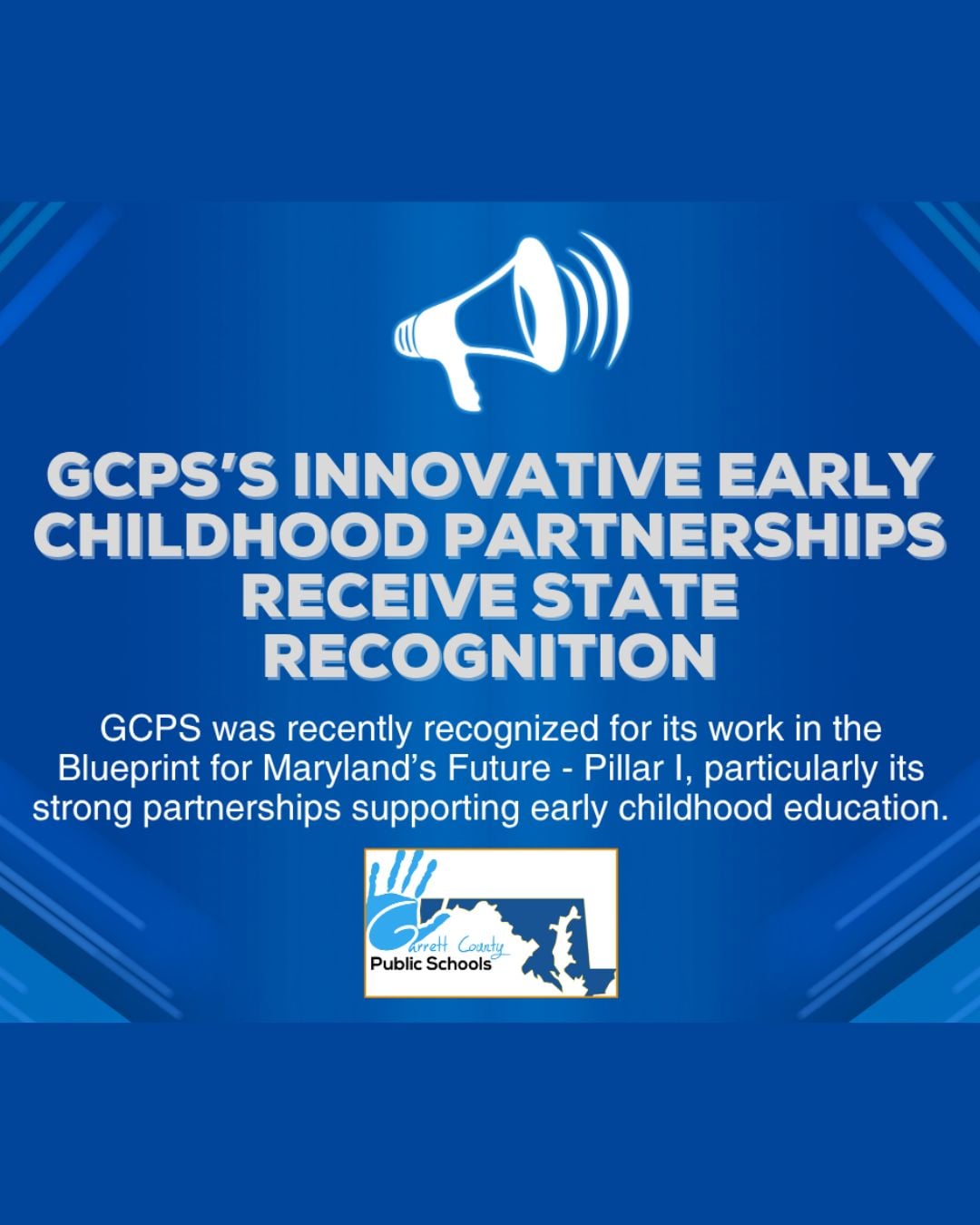 Garrett County Public School's Innovative Early Childhood Partnerships Receive State Recognition