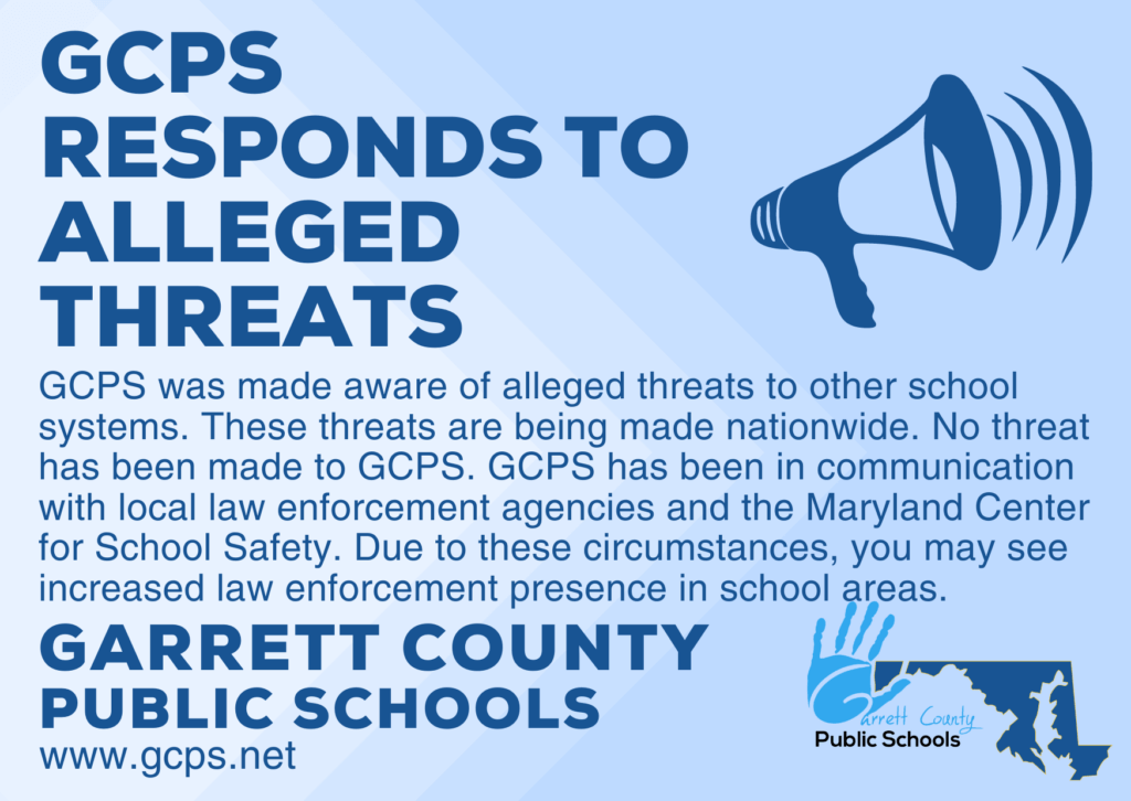 Garrett County Public Schools Responds to Alleged Threats (Deep Creek Lake, MD)