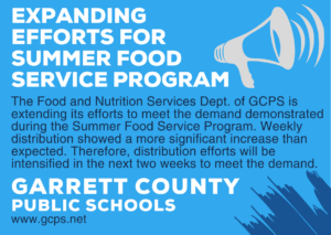 Garrett County Public Schools Summer Food Service Program Expands Efforts to Meet Growing Demand for Meals in Local Communities at Deep Creek Lake, MD