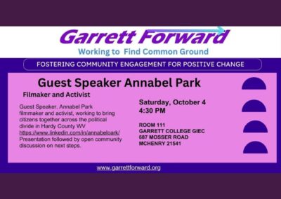 Garrett Forward Hosts Annabel Park