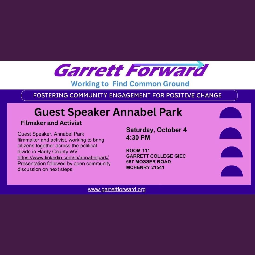 Garrett Forward Hosts Annabel Park