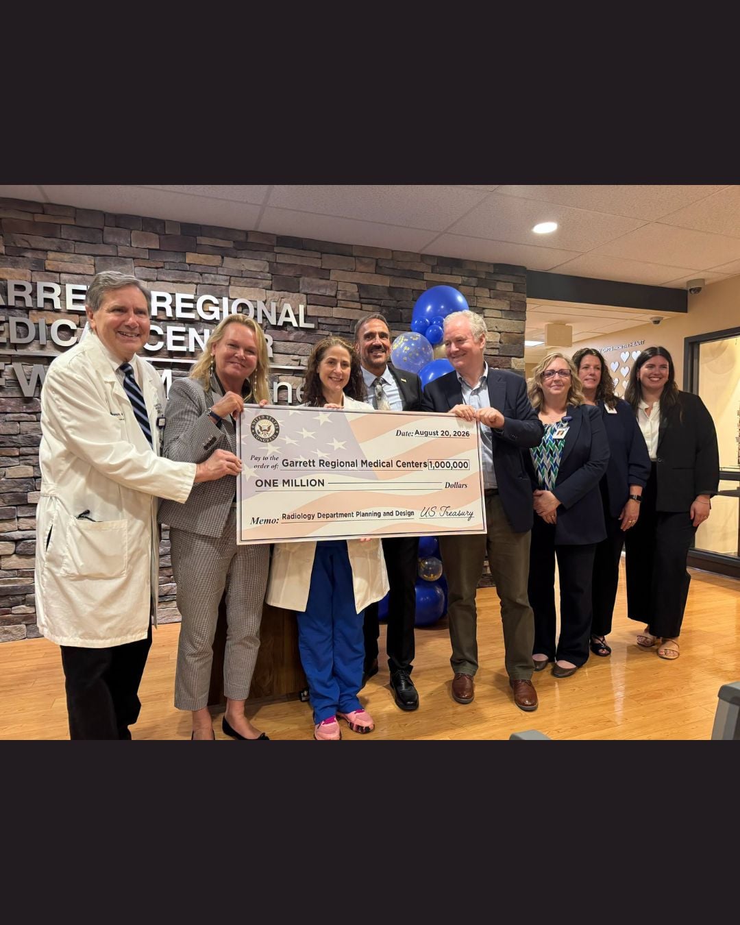 Garrett Regional Medical Center Receives $1 Million in Congressionally Directed Spending for Radiation Oncology Planning