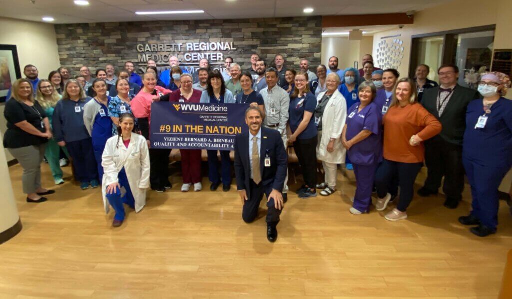 Garrett Regional Medical Center Recognized by Vizient as 2024 Birnbaum Quality Leadership Top Performer (Deep Creek Lake, MD)