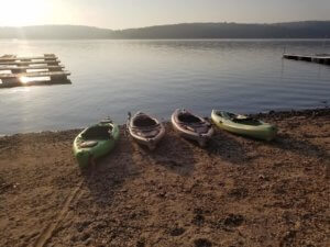 Georgann Gall Kayaks at Deep Creek Lake, MD