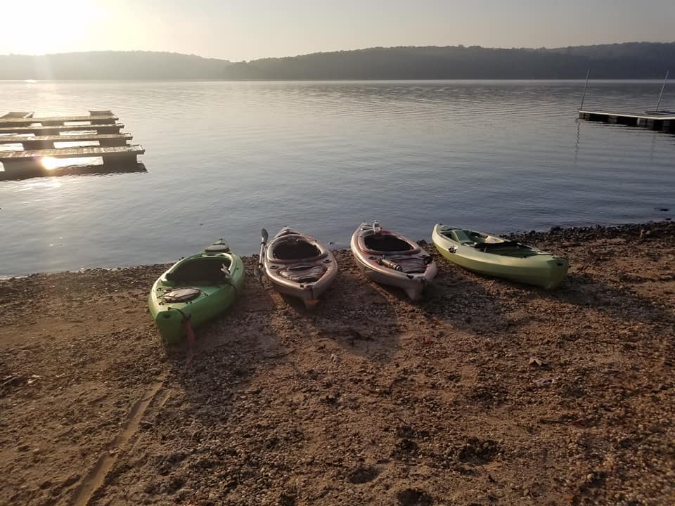 Georgann Gall Kayaks at Deep Creek Lake, MD