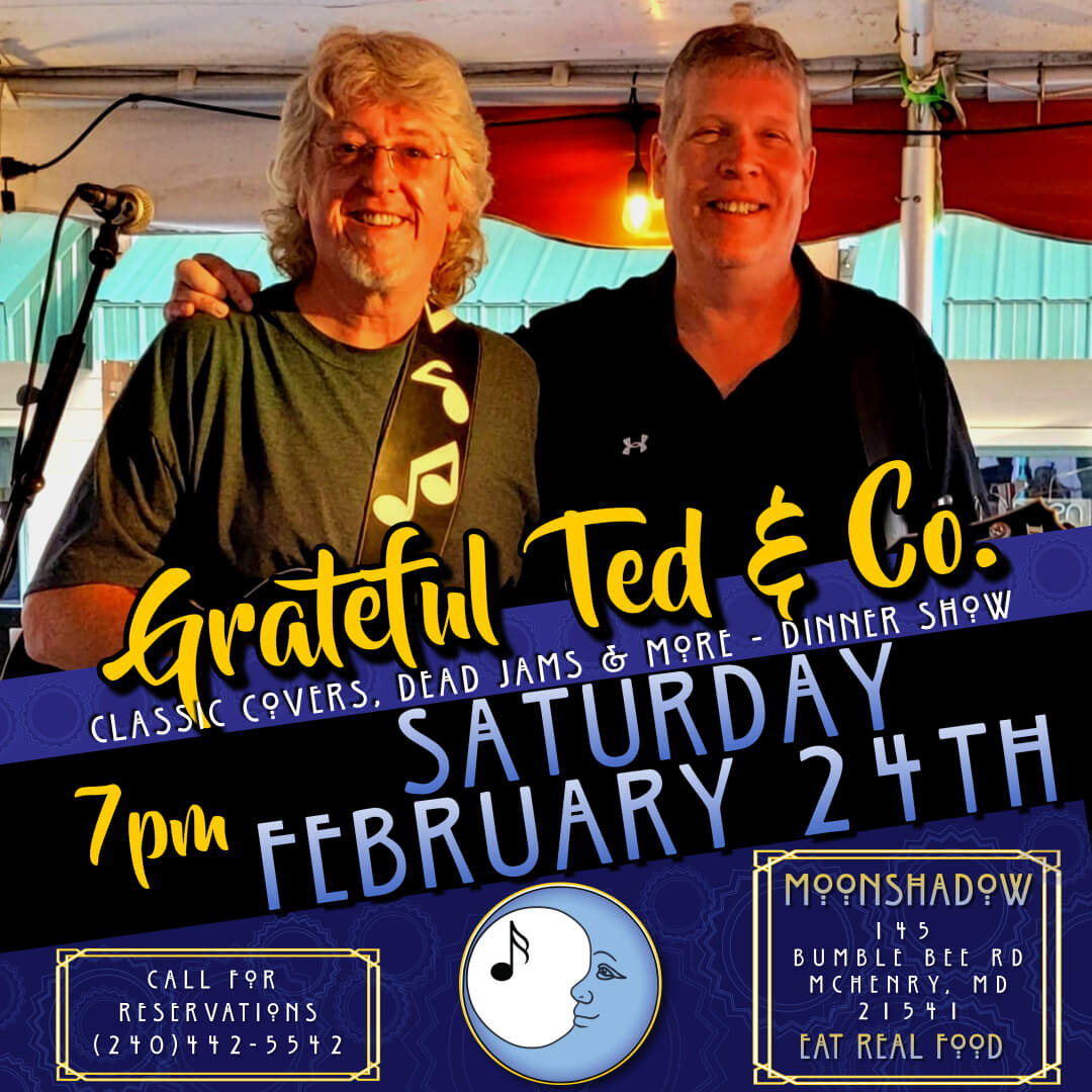 Grateful Ted & Co. at MoonShadow, Deep Creek Lake, MD