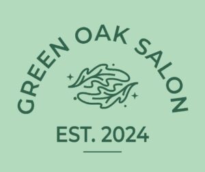 Green Oak Salon Logo