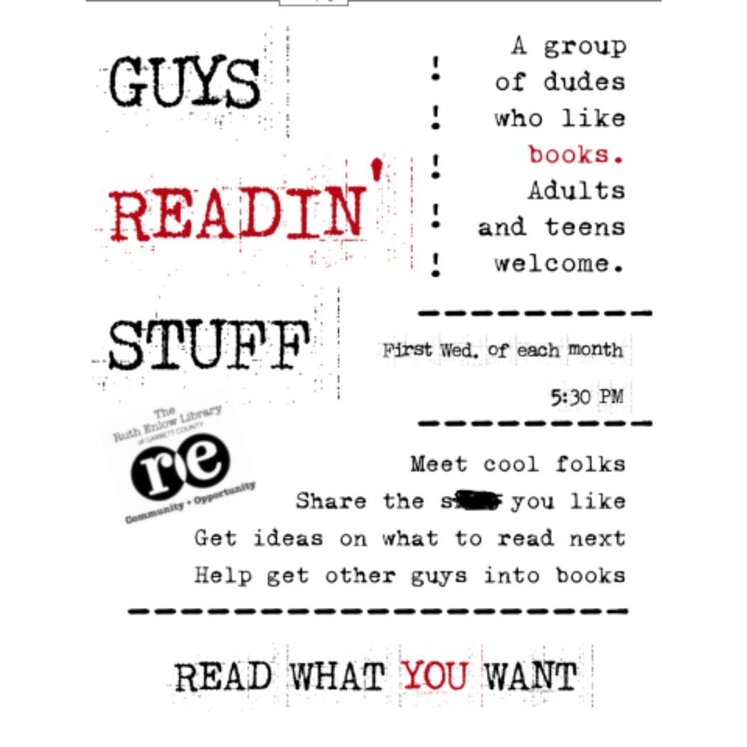 Guys Readin' Stuff ( Deep Creek Lake, MD)