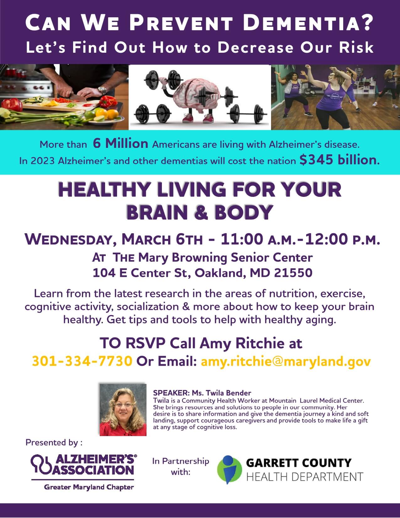 Healthy Living For Your Brain & Body at Deep Creek Lake, MD