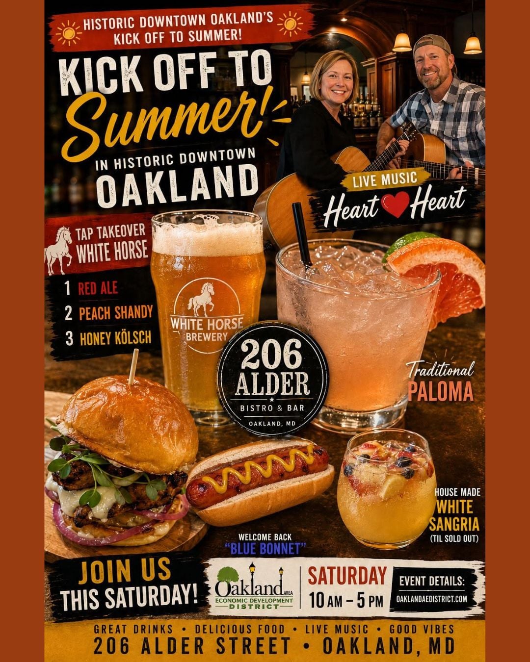 Heart to Heart at 206 Alder Bistro & Bar