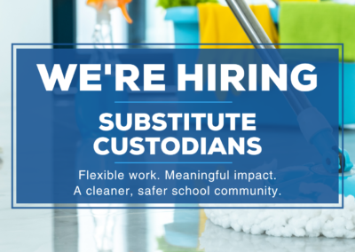Help Keep Our Schools Ready for Student Success: GCPS is Seeking Substitute Custodians