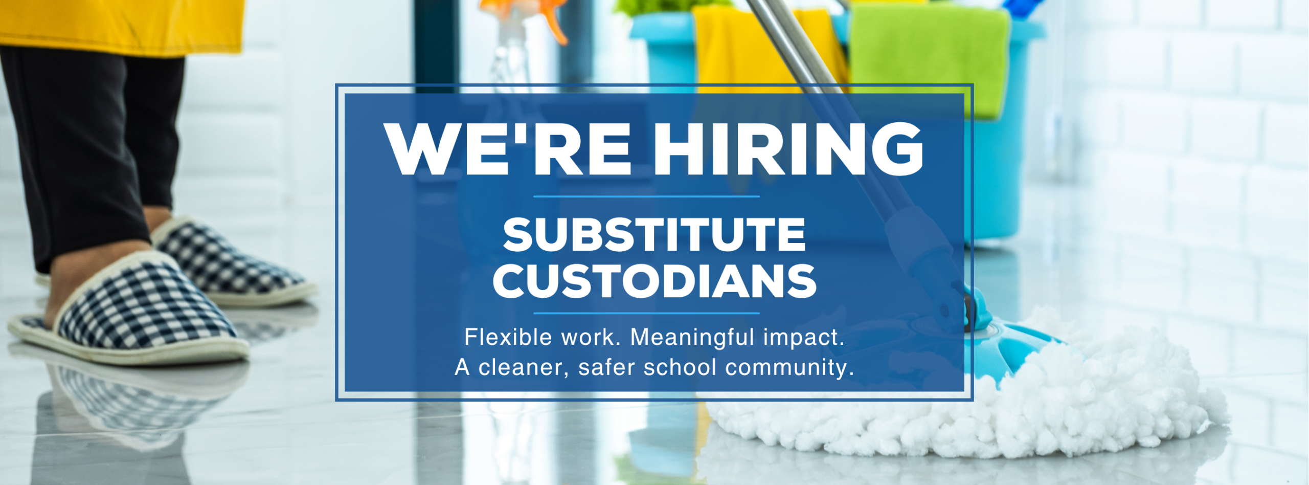 Help Keep Our Schools Ready for Student Success- GCPS is Seeking Substitute Custodians