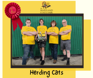 Herding Cats Compete at Maryland State Fair (Deep Creek Lake, MD)