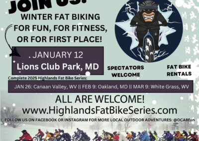 Highlands Fat Bike Series Race on January 12