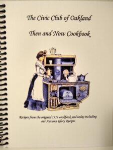 civic club cookbook post 12-9-20