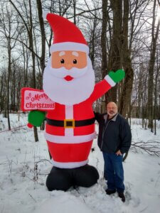 santa and mike 2020