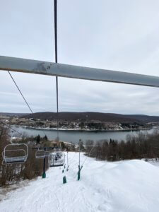 Deep Creek Lake, MD from the Wisp Resort Chairlift