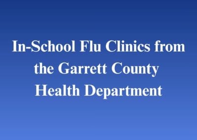 In-School Flu Clinics from the Garrett County Health Department