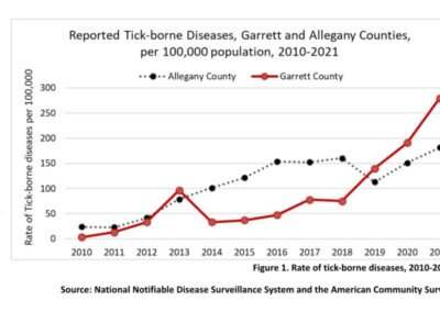 Tick-Borne Diseases Increasing in Garrett County