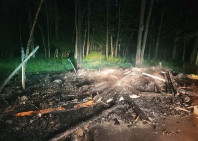 Investigation Notice: Structure Fire on Winding Estates Drive in Garrett County