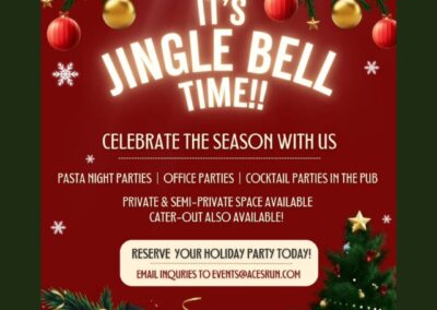 It’s Jingle Time at Ace’s Run Restaurant and Pub!