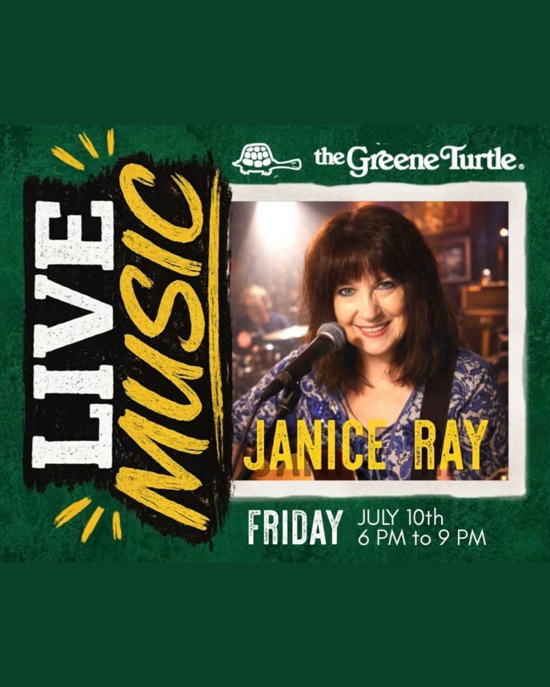 Janice Ray Live at The Greene Turtle