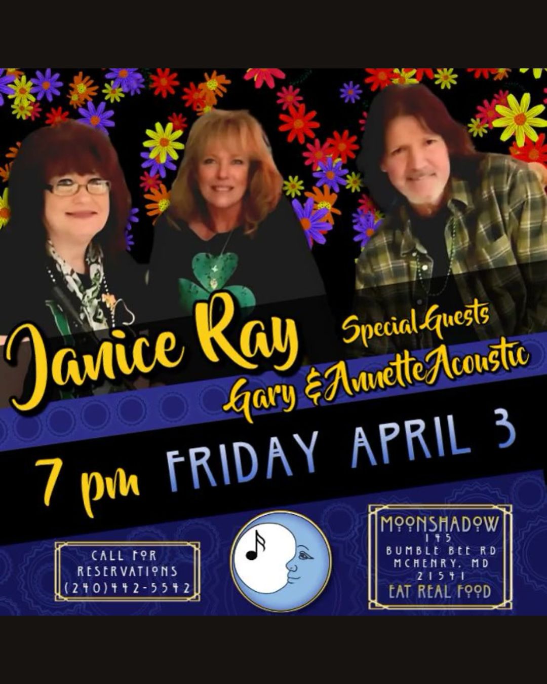 Janice Ray at MoonShadow (Deep Creek Lake, MD)