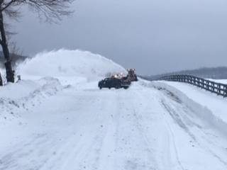 Jerry Jirgl snow-removal at Deep Creek Lake, MD