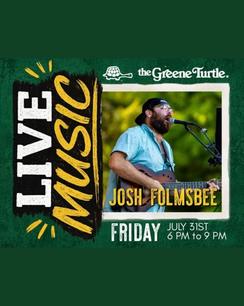 Josh Folmsbee Live at The Greene Turtle (Deep Creek Lake)