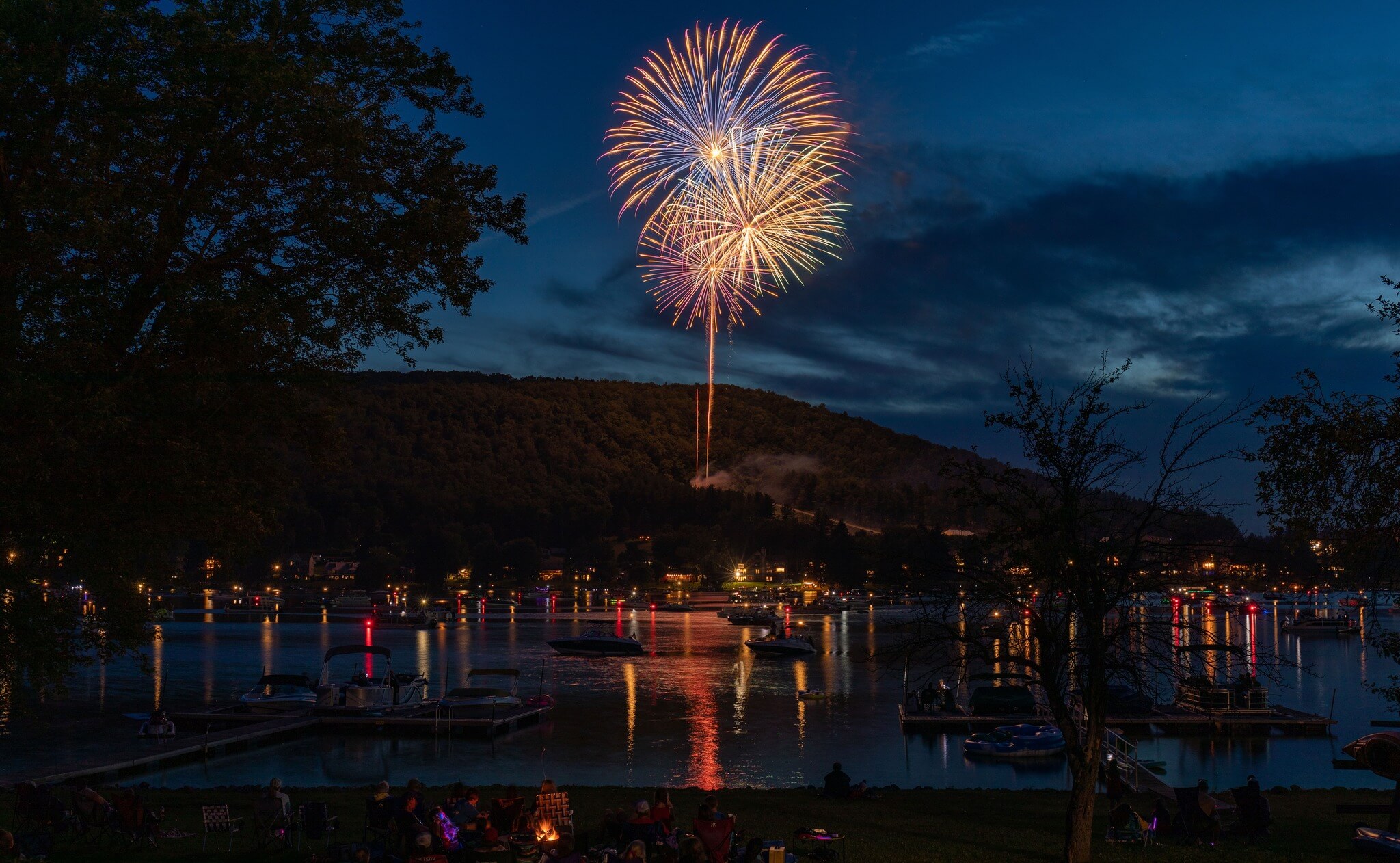 July 4th Fireworks presented by the Garrett County Chamber at Deep Creek Lake, MD