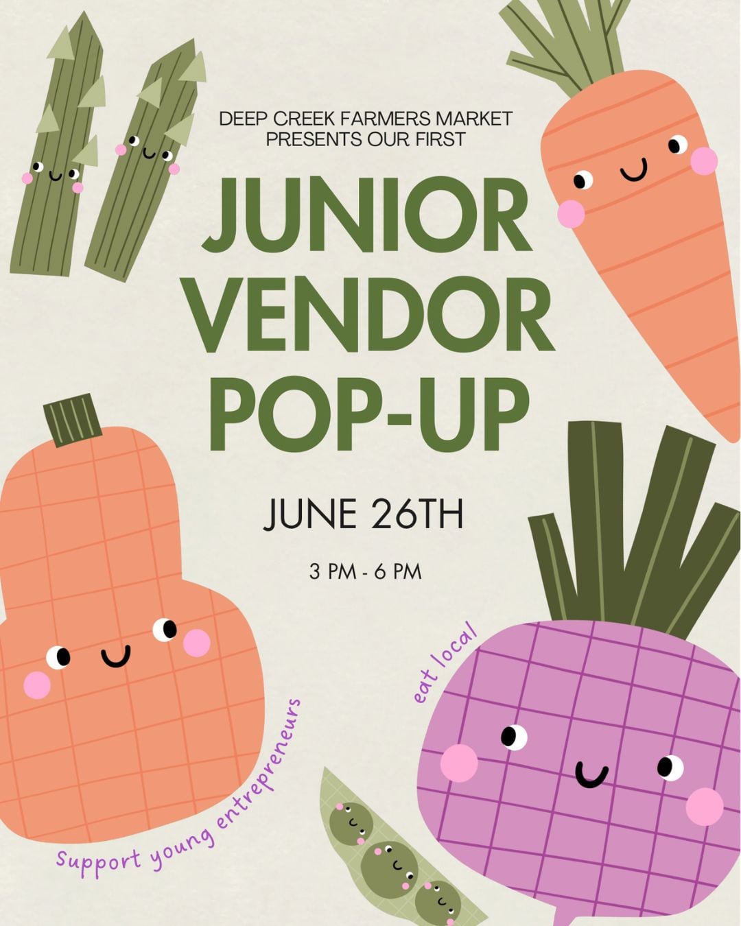 Junior Vendor Pop-Up