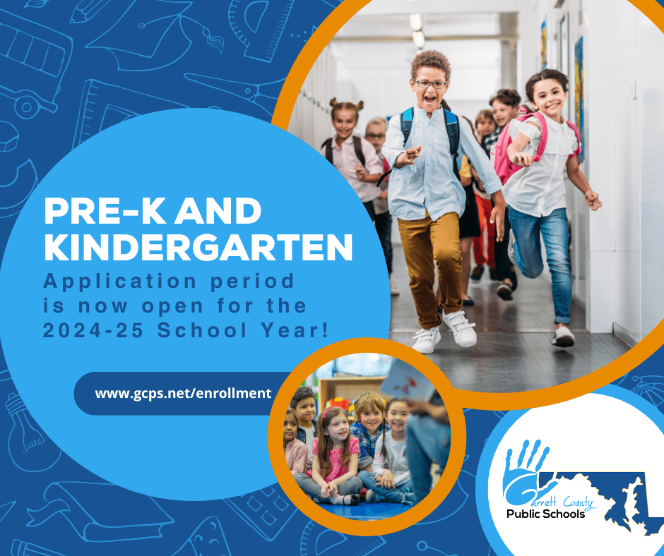 Kindergarten and Pre-K Application Period Now Open for the 2024-25 School Year at Deep Creek Lake, MD