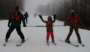 LIONS blind skiers 1-25-21