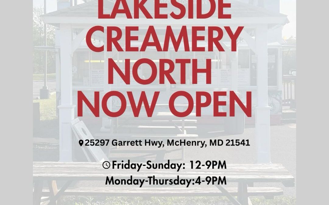 Lakeside Creamery North is Now Open!
