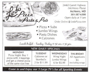 Ledo's Pizza Dining Specials