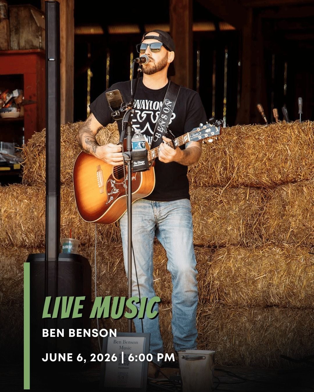 Live Music with Ben Benson at Mountain State Brewing Co in Deep Creek Lake